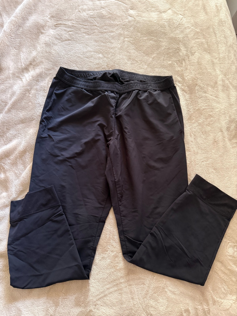 Black Performance Jogger Pants